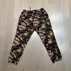 Adidas camouflage sweatpants